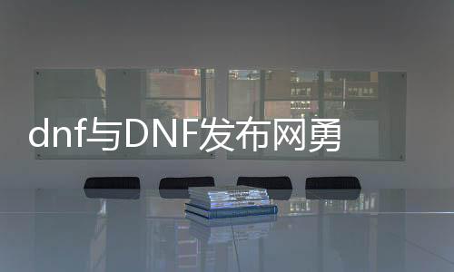 dnf与DNF发布网勇士99级私服（DNF发布网99.99）